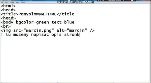 Jak zapisać stronę HTML w Notatniku i uniknąć błędów w kodzie