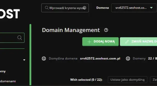 Jak przenieść domenę na nowy serwer bez problemów i przestojów